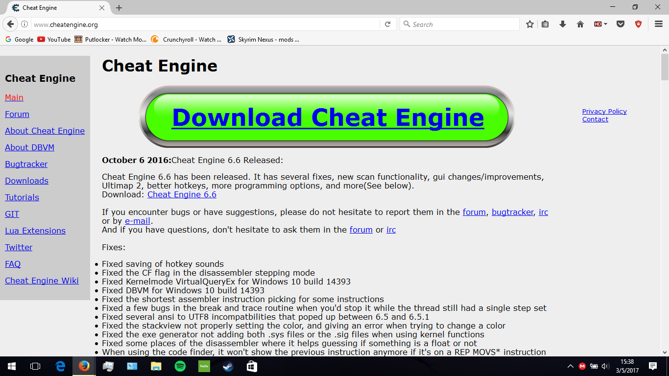 cheat engine tables